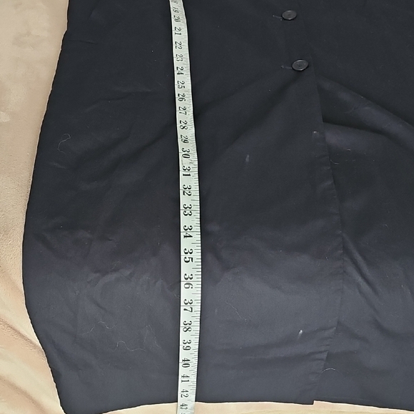 OAK + FORT Black Cotton Dress Size S - Picture 8 of 13